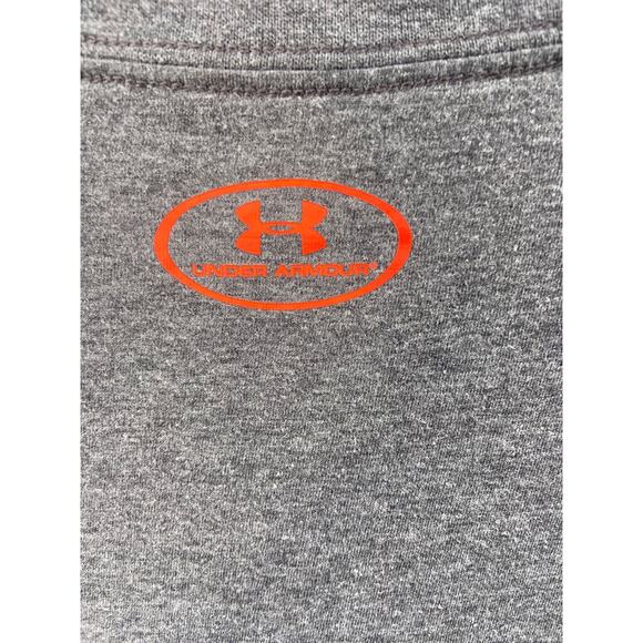 Under‎ Armour T-Shirt Mens Sz 2XL Gray Loose Fit Heat Gear I HUNT Short Sleeve - Picture 7 of 9